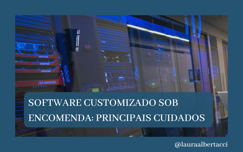 SOFTWARE CUSTOMIZADO SOB ENCOMENDA PRINCIPAIS CUIDADOS